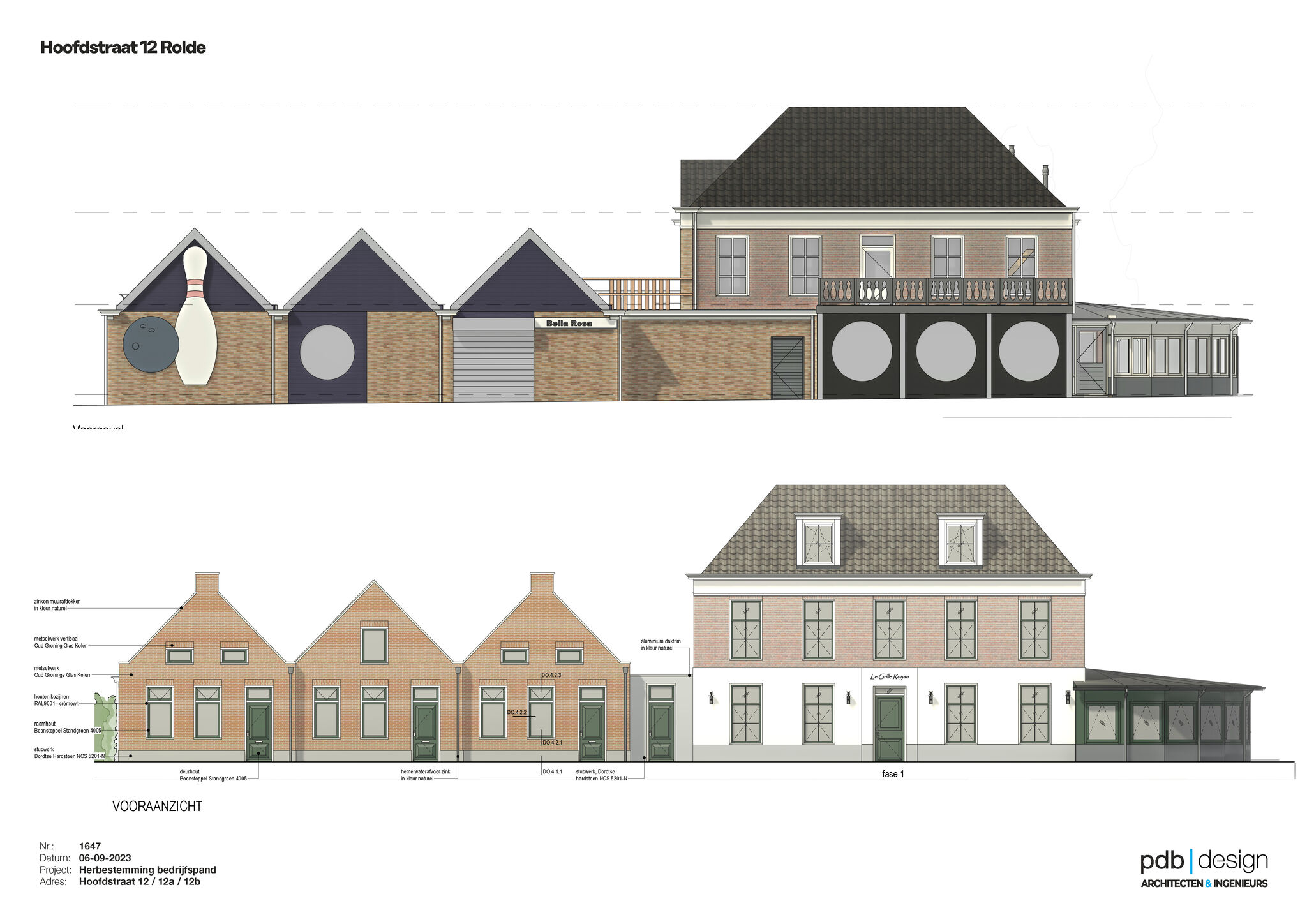 Bestaande Toestand en Definitief Ontwerp